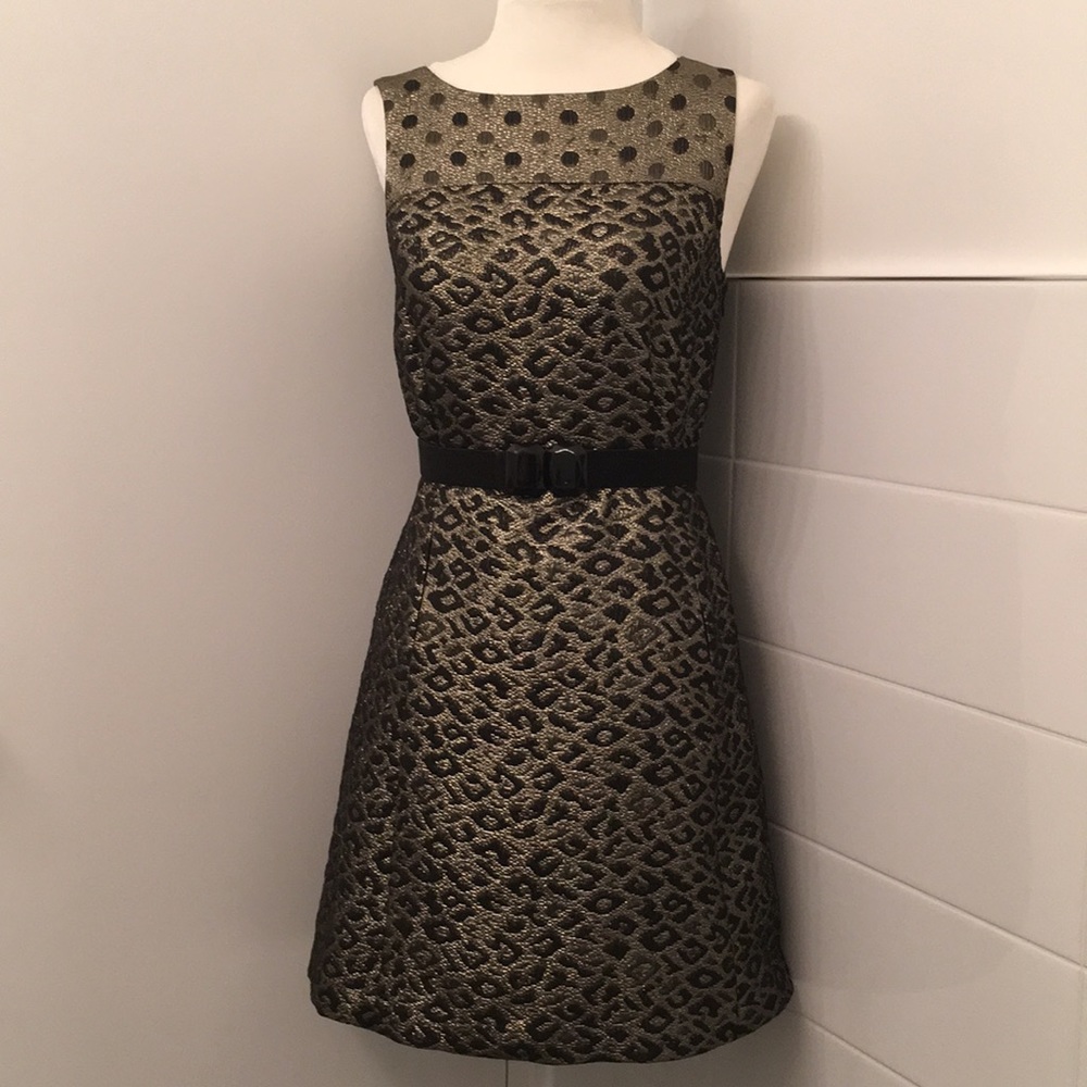 Tibi Jacquard Shift Dress